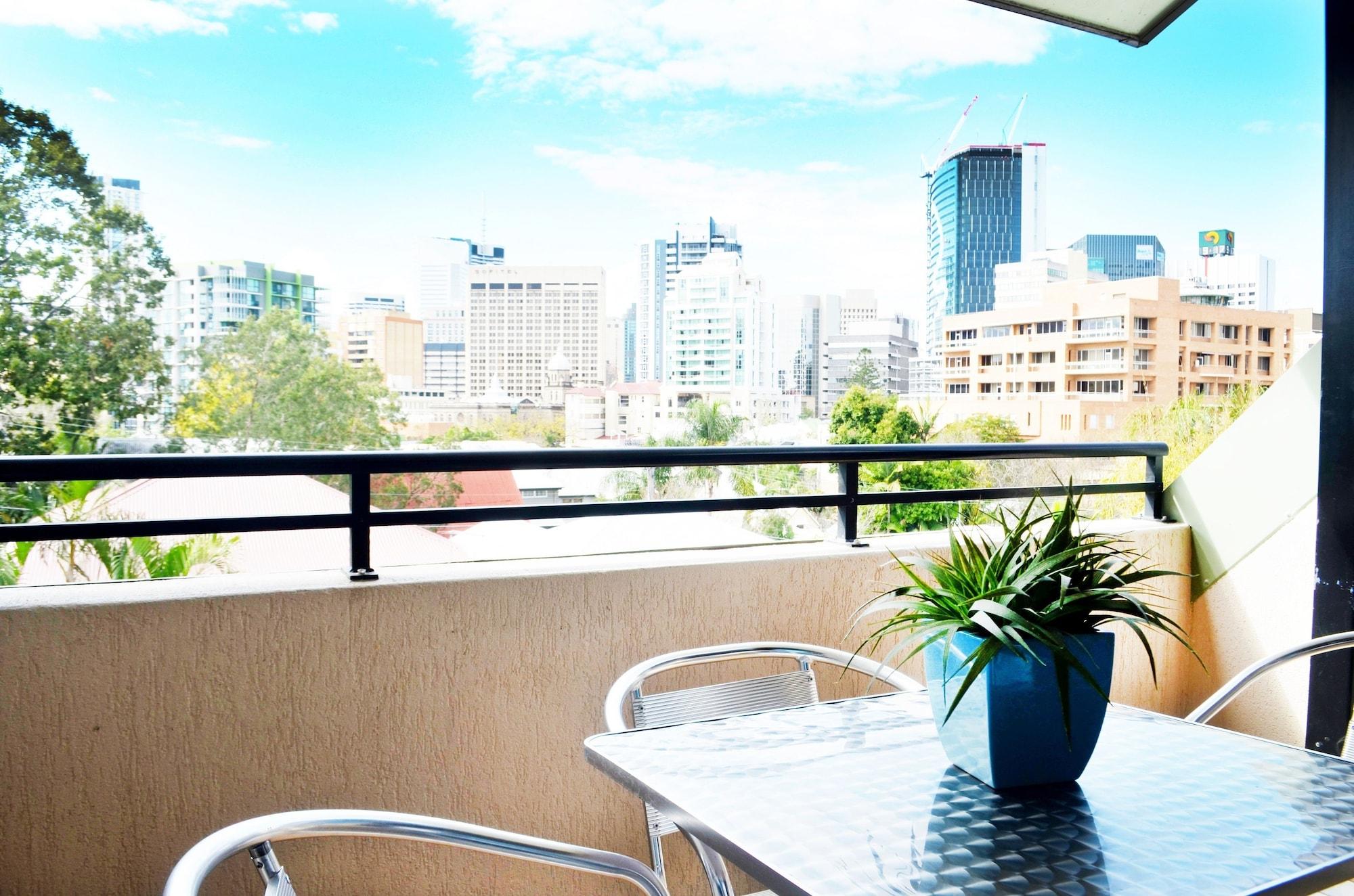 Spring Hill Mews Apartments Brisbane Exterior foto